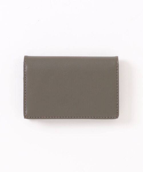 MARGARET HOWELL idea（マーガレット・ハウエルアイデア）の「MARGARET HOWELL idea（マーガレット・ハウエル アイデア）　セザー　名刺入れ（名刺入れ・レディース・アイボリー/カーキ/レンガ/チャコールグレー・FREE）」の3枚目の写真