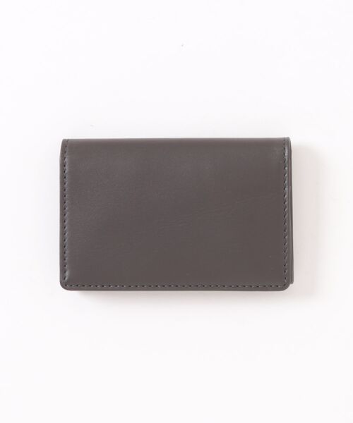 MARGARET HOWELL idea（マーガレット・ハウエルアイデア）の「MARGARET HOWELL idea（マーガレット・ハウエル アイデア）　セザー　名刺入れ（名刺入れ・レディース・アイボリー/カーキ/レンガ/チャコールグレー・FREE）」の2枚目の写真