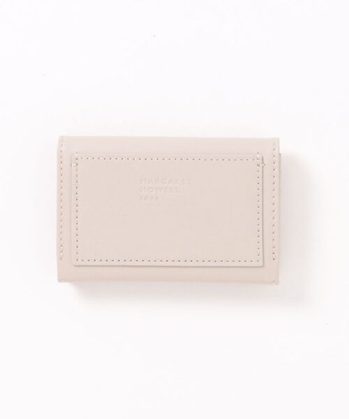 MARGARET HOWELL idea（マーガレット・ハウエルアイデア）の「MARGARET HOWELL idea（マーガレット・ハウエル アイデア）　セザー　名刺入れ（名刺入れ・レディース・アイボリー/カーキ/レンガ/チャコールグレー・FREE）」の5枚目の写真