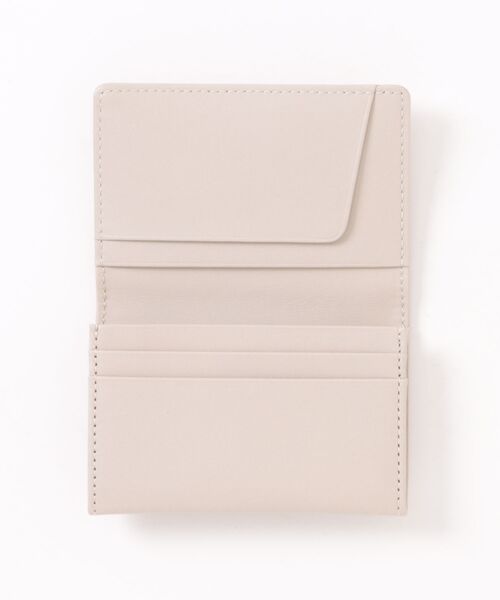 MARGARET HOWELL idea（マーガレット・ハウエルアイデア）の「MARGARET HOWELL idea（マーガレット・ハウエル アイデア）　セザー　名刺入れ（名刺入れ・レディース・アイボリー/カーキ/レンガ/チャコールグレー・FREE）」の6枚目の写真