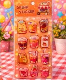 Curaful（クラフル）の「ウォーターインカフェシール（ステッカー/テープ）」