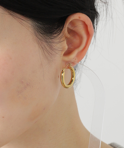 FRAMeWORK（フレームワーク）の「《追加》HARPIE/ハーピー フープピアス 2（ピアス（両耳用）・レディース・ゴールド・FREE）」の7枚目の写真