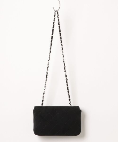 TONE SELECT GOODS(トーンセレクトグッズ)の「Liaa/スエード チェーン ミニバッグ A18760(ショルダーバッグ・レディース・ブラック/ブラウン・FREE)」の5枚目の写真