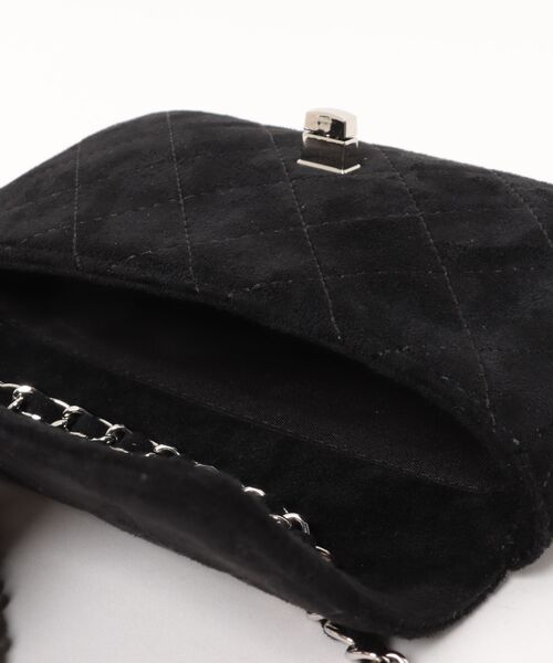 TONE SELECT GOODS(トーンセレクトグッズ)の「Liaa/スエード チェーン ミニバッグ A18760(ショルダーバッグ・レディース・ブラック/ブラウン・FREE)」の7枚目の写真