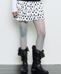 EV DOT SKIRT PANTS(WHITE)