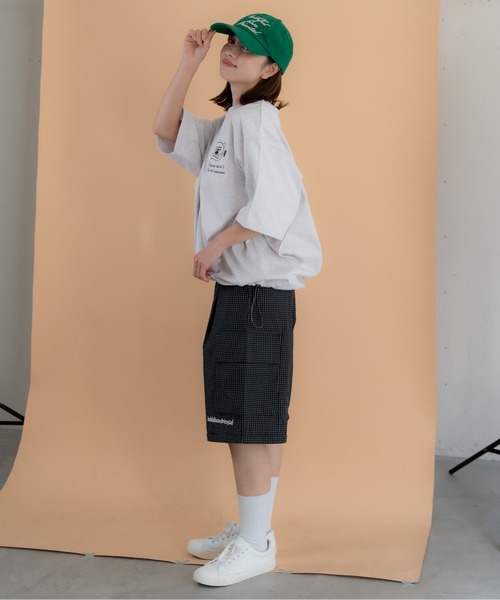 bashful base Oriental（バッシュフルベースオリエンタル）の「【bbO】バックタックコクーンドロストT（Tシャツ/カットソー・メンズ・ホワイト/ライトグレー/ブラック・MEDIUM/LARGE）」の9枚目の写真