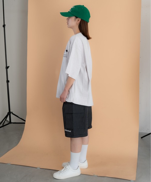 bashful base Oriental（バッシュフルベースオリエンタル）の「【bbO】バックタックコクーンドロストT（Tシャツ/カットソー・メンズ・ホワイト/ライトグレー/ブラック・MEDIUM/LARGE）」の4枚目の写真