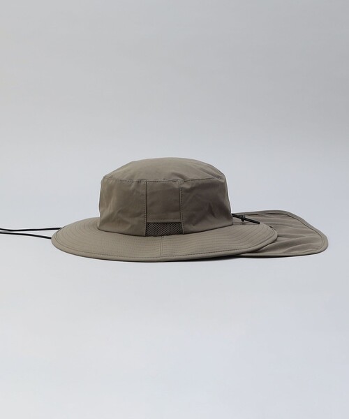 coen（コーエン）の「ストレッチテックナイロンサンシェードハット【ストレッチ、はっ水、耐摩耗性、UVカット】（ハット・メンズ・オリーブ/ダークグレー/ブラック/ベージュ・FREE）」の5枚目の写真