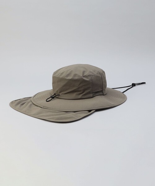 coen（コーエン）の「ストレッチテックナイロンサンシェードハット【ストレッチ、はっ水、耐摩耗性、UVカット】（ハット・メンズ・オリーブ/ダークグレー/ブラック/ベージュ・FREE）」の6枚目の写真