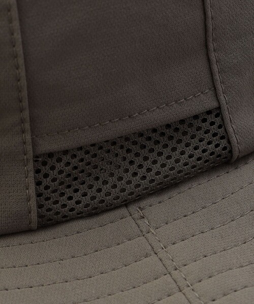 coen（コーエン）の「ストレッチテックナイロンサンシェードハット【ストレッチ、はっ水、耐摩耗性、UVカット】（ハット・メンズ・オリーブ/ダークグレー/ブラック/ベージュ・FREE）」の8枚目の写真