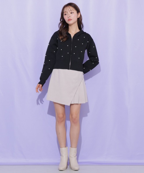 JILL by JILL STUART(ジルバイジルスチュアート)の「ボタン付きサイトプリーツスカパン(その他パンツ・レディース・ブラウン/ベージュ/グレー・SMALL/MEDIUM)」の21枚目の写真