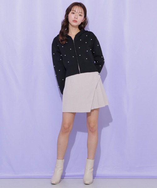 JILL by JILL STUART(ジルバイジルスチュアート)の「ボタン付きサイトプリーツスカパン(その他パンツ・レディース・ブラウン/ベージュ/グレー・SMALL/MEDIUM)」の19枚目の写真