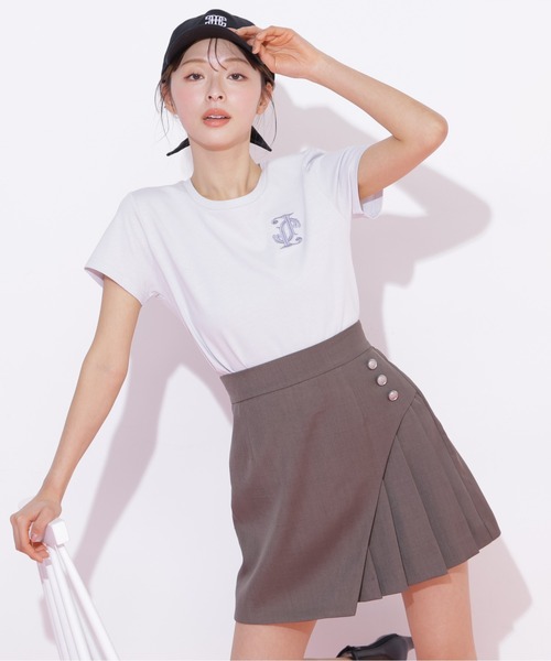 JILL by JILL STUART(ジルバイジルスチュアート)の「ボタン付きサイトプリーツスカパン(その他パンツ・レディース・ブラウン/ベージュ/グレー・SMALL/MEDIUM)」の7枚目の写真