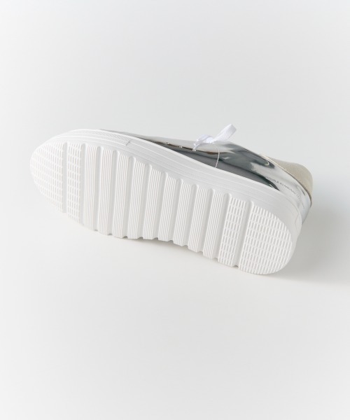 DOUBLE STANDARD CLOTHING(ダブルスタンダードクロージング)の「メタリックスニーカー(スニーカー・レディース・シルバー・35.5/36.5/37.5)」の3枚目の写真