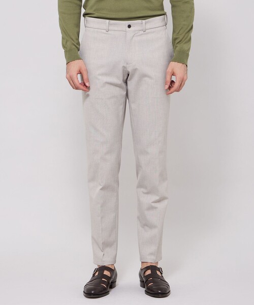 MACKINTOSH LONDON(マッキントッシュ ロンドン)の「【WEB・一部店舗限定】ポプリンストレッチパンツ(その他パンツ・メンズ・ベージュ系その他/ダークネイビー・90/82/86/78)」の5枚目の写真