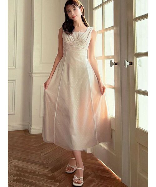 RESEXXY（リゼクシー）の「ゴールドポイントメッシュサンダル（サンダル・レディース・ピンク/ブラック/アイボリー・LARGE/MEDIUM/SMALL）」の12枚目の写真