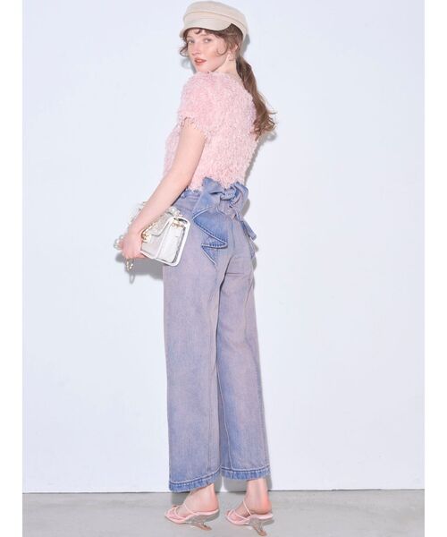 RESEXXY（リゼクシー）の「ゴールドポイントメッシュサンダル（サンダル・レディース・ピンク/ブラック/アイボリー・LARGE/MEDIUM/SMALL）」の19枚目の写真