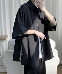 link lot（リンクロット）の「サイドカラフルボタンビッグシルエットシャツ（シャツ/ブラウス・メンズ）」
