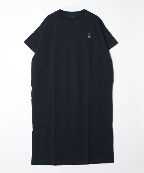 DOD（ディーオーディー）の「ディーオーディー DOD ウサロゴワンピ（Tシャツ/カットソー・メンズ・ブラウン/ネイビー/グレー・フリー）」の3枚目の写真
