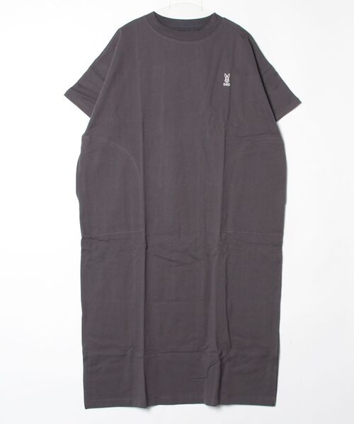 DOD（ディーオーディー）の「ディーオーディー DOD ウサロゴワンピ（Tシャツ/カットソー・メンズ・ブラウン/ネイビー/グレー・フリー）」の2枚目の写真