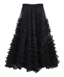 MERAKI | ランダムフリルチュールスカート(スカート)