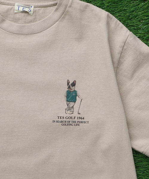 The Endless Summer(エンドレスサマー)の「TES BUHI GOLFER TEE/ Tシャツ(Tシャツ/カットソー・メンズ・ベージュ/アイボリー/ピンク/ホワイト・LARGE/MEDIUM/SMALL/X-LARGE)」の8枚目の写真
