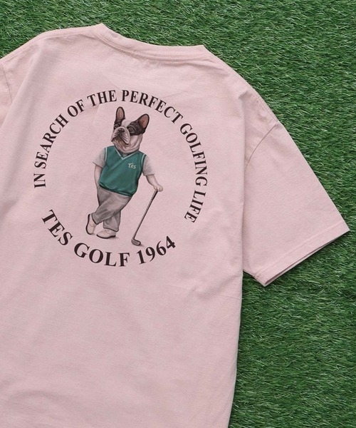 The Endless Summer(エンドレスサマー)の「TES BUHI GOLFER TEE/ Tシャツ(Tシャツ/カットソー・メンズ・ベージュ/アイボリー/ピンク/ホワイト・LARGE/MEDIUM/SMALL/X-LARGE)」の10枚目の写真