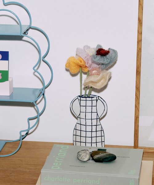 BIRTHDAY BAR（バースデイバー）の「【SAHIR サヒール】　Yarn flowers　毛糸 花（インテリア雑貨・レディース・パープル/オレンジ/ブルー/アイボリー・0）」の5枚目の写真