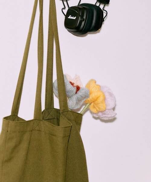 BIRTHDAY BAR（バースデイバー）の「【SAHIR サヒール】　Yarn flowers　毛糸 花（インテリア雑貨・レディース・パープル/オレンジ/ブルー/アイボリー・0）」の9枚目の写真