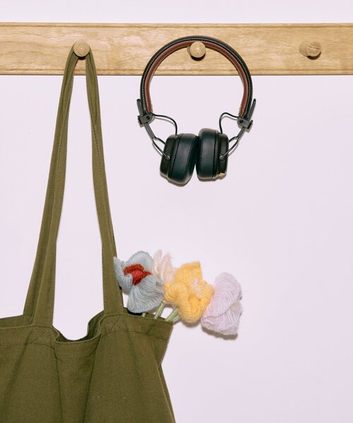 BIRTHDAY BAR（バースデイバー）の「【SAHIR サヒール】　Yarn flowers　毛糸 花（インテリア雑貨・レディース・パープル/オレンジ/ブルー/アイボリー・0）」の10枚目の写真