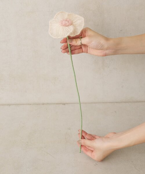 BIRTHDAY BAR（バースデイバー）の「【SAHIR サヒール】　Yarn flowers　毛糸 花（インテリア雑貨・レディース・パープル/オレンジ/ブルー/アイボリー・0）」の16枚目の写真