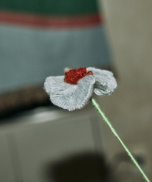 BIRTHDAY BAR（バースデイバー）の「【SAHIR サヒール】　Yarn flowers　毛糸 花（インテリア雑貨・レディース・パープル/オレンジ/ブルー/アイボリー・0）」の21枚目の写真