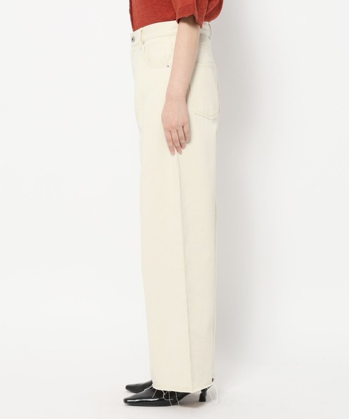 mysty woman（ミスティウーマン）の「硫化染めツイルパンツ　666541（その他パンツ・レディース・ベージュ/アイボリー・SMALL/MEDIUM）」の11枚目の写真