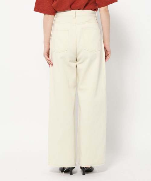mysty woman（ミスティウーマン）の「硫化染めツイルパンツ　666541（その他パンツ・レディース・ベージュ/アイボリー・SMALL/MEDIUM）」の10枚目の写真