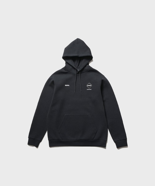 F.C.Real Bristol(エフシーレアルブリストル)の「【F.C.Real Bristol/エフシーレアルブリストル】TECH SWEAT PULLOVER HOODIE(パーカー・メンズ・ブラック/ホワイト・M)」の2枚目の写真