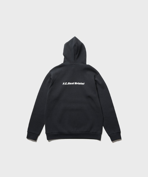 F.C.Real Bristol(エフシーレアルブリストル)の「【F.C.Real Bristol/エフシーレアルブリストル】TECH SWEAT PULLOVER HOODIE(パーカー・メンズ・ブラック/ホワイト・M)」の3枚目の写真