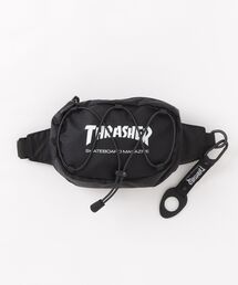 THRASHER | 【THRASHER/スラッシャー】2Way ボトルストラップ付き ミニウエストバッグ ショルダーバッグ(ボディバッグ/ウエストポーチ)