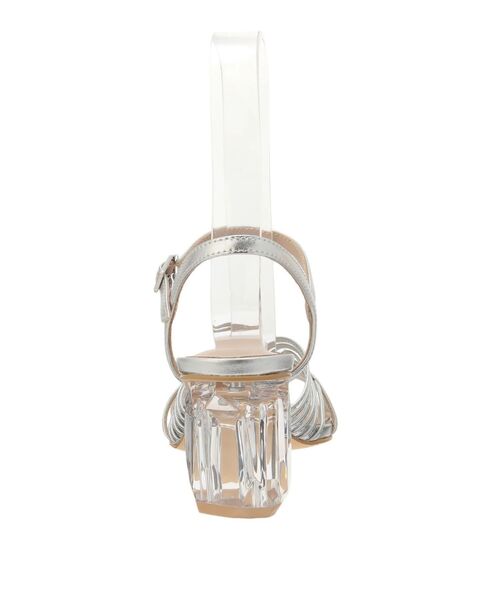 MERCURYDUO（マーキュリーデュオ）の「ナローラインクリアヒールサンダル（サンダル・レディース・シルバー/オフホワイト・38/36）」の11枚目の写真