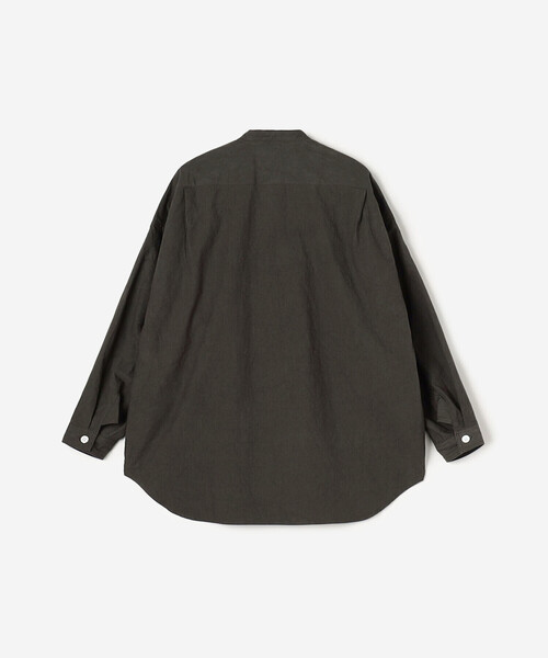 HAVERSACK（ハバーザック）の「HAVERSACK | 〈別注〉 コットン 長袖シャツ MEN（シャツ/ブラウス・メンズ・チャコール/オフホワイト・M/L）」の4枚目の写真