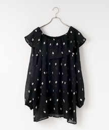 LOWRYS FARM | ２ＷＡＹシシュウミニワンピース 664950(ワンピース)