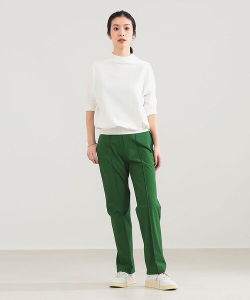 Demi-Luxe BEAMS(デミルクス ビームス)の「AK+1 / ストレッチ パンツ(スラックス・レディース・グリーン/ネイビー・36/38)」の7枚目の写真