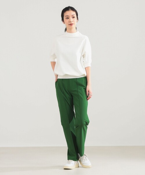 Demi-Luxe BEAMS(デミルクス ビームス)の「AK+1 / ストレッチ パンツ(スラックス・レディース・グリーン/ネイビー・36/38)」の8枚目の写真