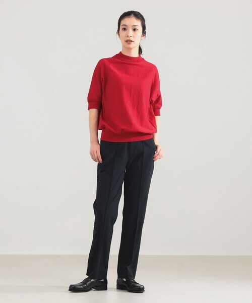 Demi-Luxe BEAMS(デミルクス ビームス)の「AK+1 / ストレッチ パンツ(スラックス・レディース・グリーン/ネイビー・36/38)」の12枚目の写真
