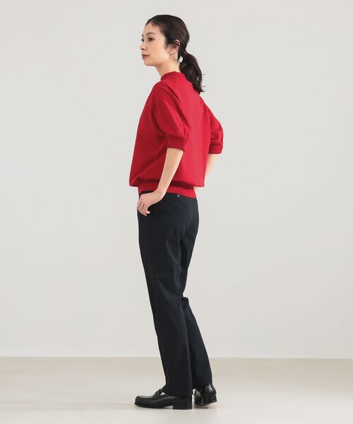 Demi-Luxe BEAMS(デミルクス ビームス)の「AK+1 / ストレッチ パンツ(スラックス・レディース・グリーン/ネイビー・36/38)」の14枚目の写真