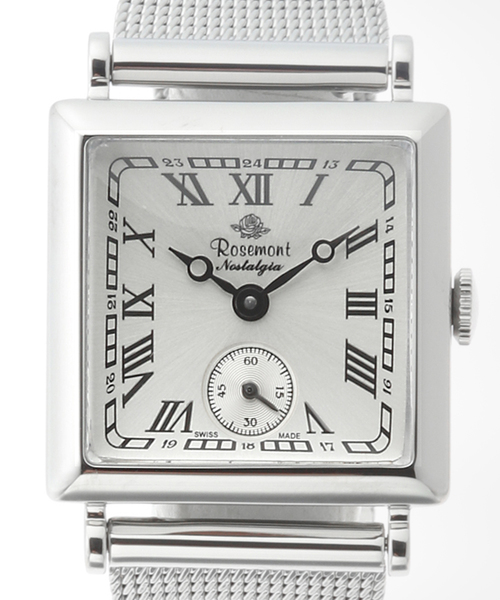 HIROB（ヒロブ）の「Rosemont N011-SWR MT1（アナログ腕時計・レディース・シルバー・FREE）」の2枚目の写真