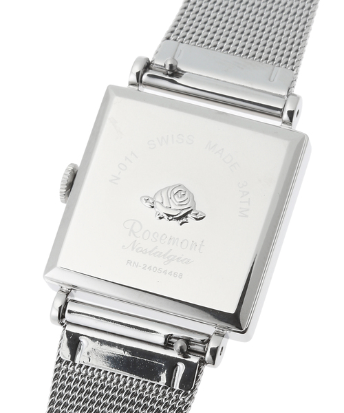HIROB（ヒロブ）の「Rosemont N011-SWR MT1（アナログ腕時計・レディース・シルバー・FREE）」の6枚目の写真