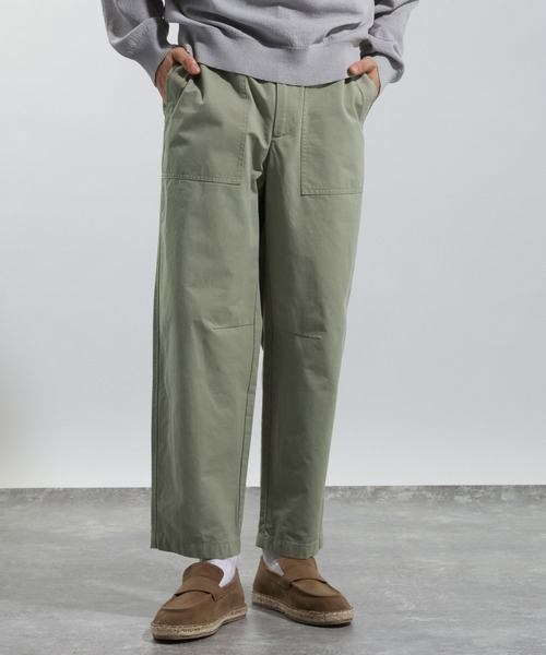BAYFLOW(ベイフロー)の「ファティーグイージーパンツ(その他パンツ・メンズ・グリーン/ベージュ・MEDIUM/LARGE)」の2枚目の写真