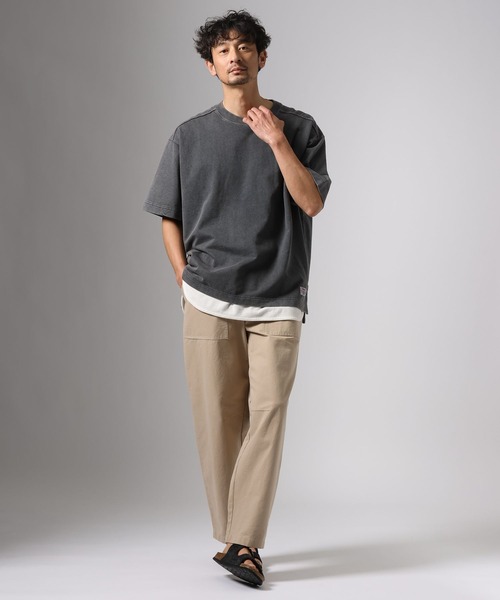 BAYFLOW(ベイフロー)の「ファティーグイージーパンツ(その他パンツ・メンズ・グリーン/ベージュ・MEDIUM/LARGE)」の5枚目の写真
