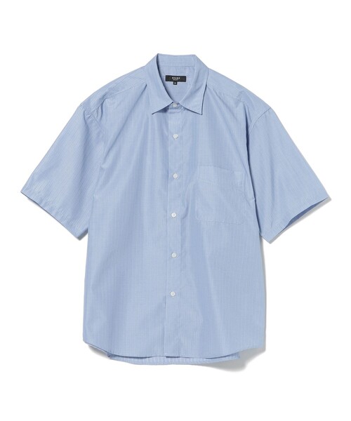 BEAMS HEART(ビームスハート)の「【8/6値下げ】【ユニセックス】リラックスフィット レギュラーカラー シャツ(シャツ/ブラウス・メンズ・ネイビー/サックスブルー・SMALL/MEDIUM/LARGE)」の10枚目の写真