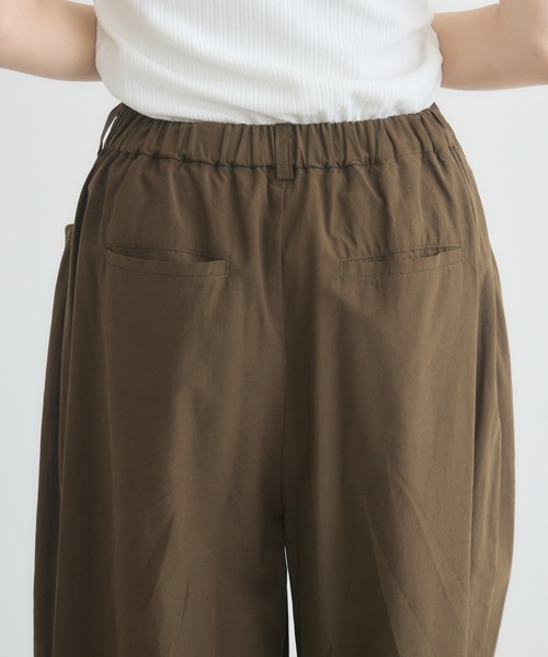 KATHARINE ROSS(キャサリンロス)の「【KATHARINE ROSS】立体ポケタックワイドパンツ(その他パンツ・レディース・ベージュ/ブラウン/ブラック・MEDIUM)」の6枚目の写真